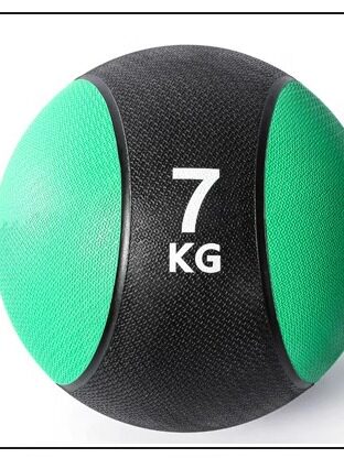 Waist and Abdomen Rubber Medicine Ball Balance Ball Gravity Ball Home Fitness Ball Training Sports Solid Rubber Hard Ball