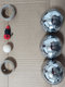 Crosse Ball, French Boules, Fitness Ball, Petanque, Six-Ball Set, Metal, Includes Carrying Bag, Standard Ball