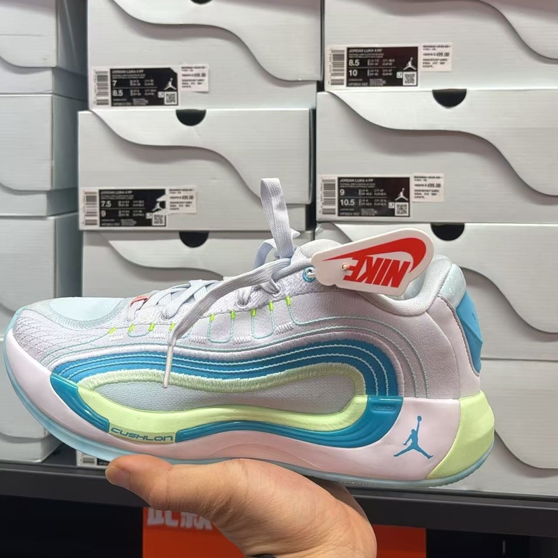 Jordan Luka 4 Basketball Shoes with Air Cushioning, Breathable Fit, and Grip