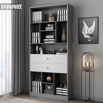 Minimalist modern bookcase Nordic small family bookcase Bookcase Locker Cabinets Cabinet Cabinets Combo Shelves Landing Bookshelves