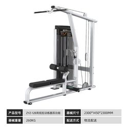 High-end high-position pull-down trainer for gyms, commercial high-low pull-down integrated back muscle strength training