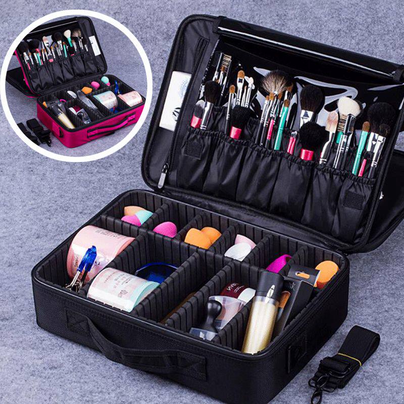 Makeup box professional makeup artist makeup artist special portable with makeup box portable large capacity tattoo manicure toolbox