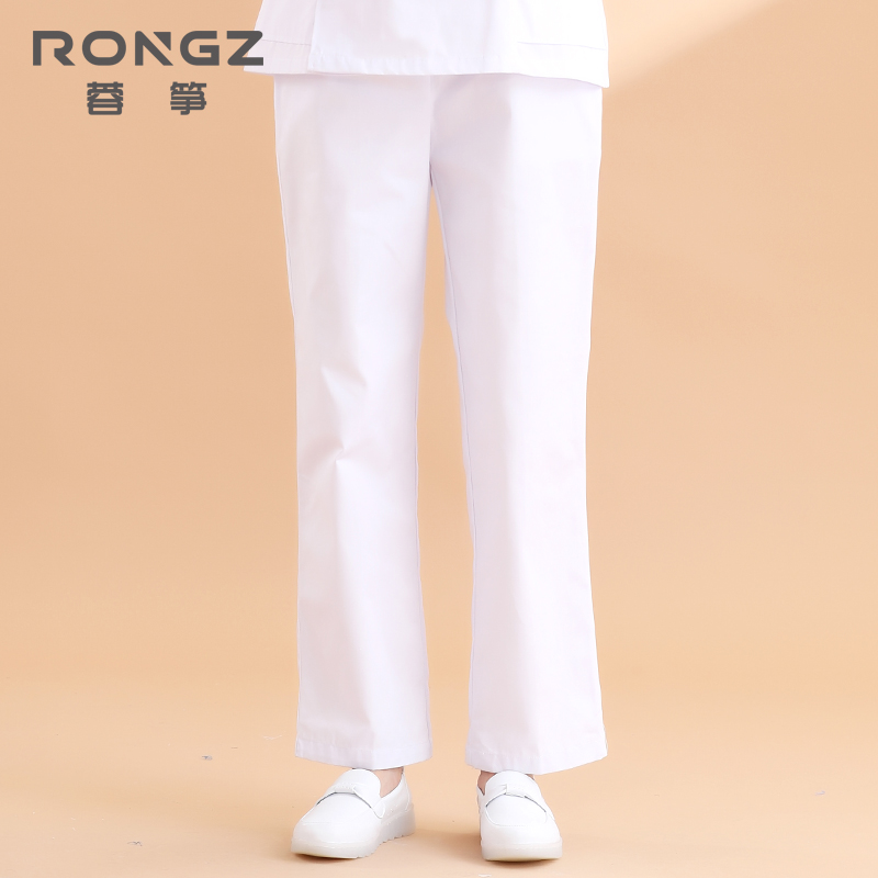 Nurse Pants Woman Doctor Health Care Plus Suede Full Tightness Waist Nurse Clothing Spring Autumn Physician Thin work pants large size Western pants