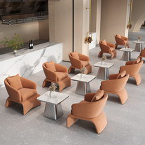 Negotiation table and chairs combined rest area light extravagant modern rest area reception desk in negotiation table sales floor for beauty salon reception