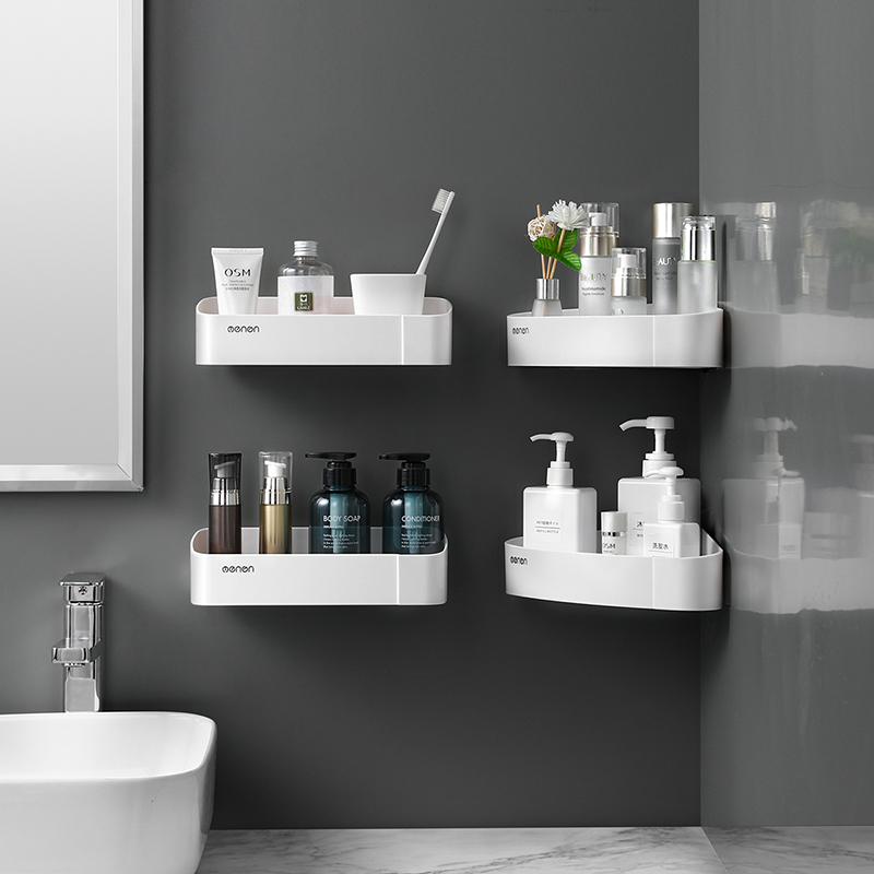 Dressing room Bathroom Toilet table noodles Multi-layers Perforated Nave Washroom Washstand Cosmetics Drain Shelve