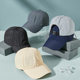 Quick-Drying Baseball Cap 2026 Summer Style Large Head Circumference Lightweight Breathable Unisex Korean Style Sun Protection Cap Duckbill Hat