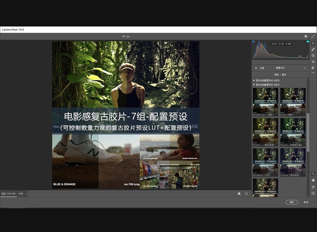 图片[3]-LR配置文件预设 电影感LUT街拍滤镜人文复古电影PS颜色查找预设-cg男孩