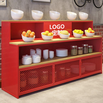 Self-service hot pot restaurant commercial sauce table Restaurant Restaurant restaurant seasoning table seasoning table seasoning table sea bottom fishing table