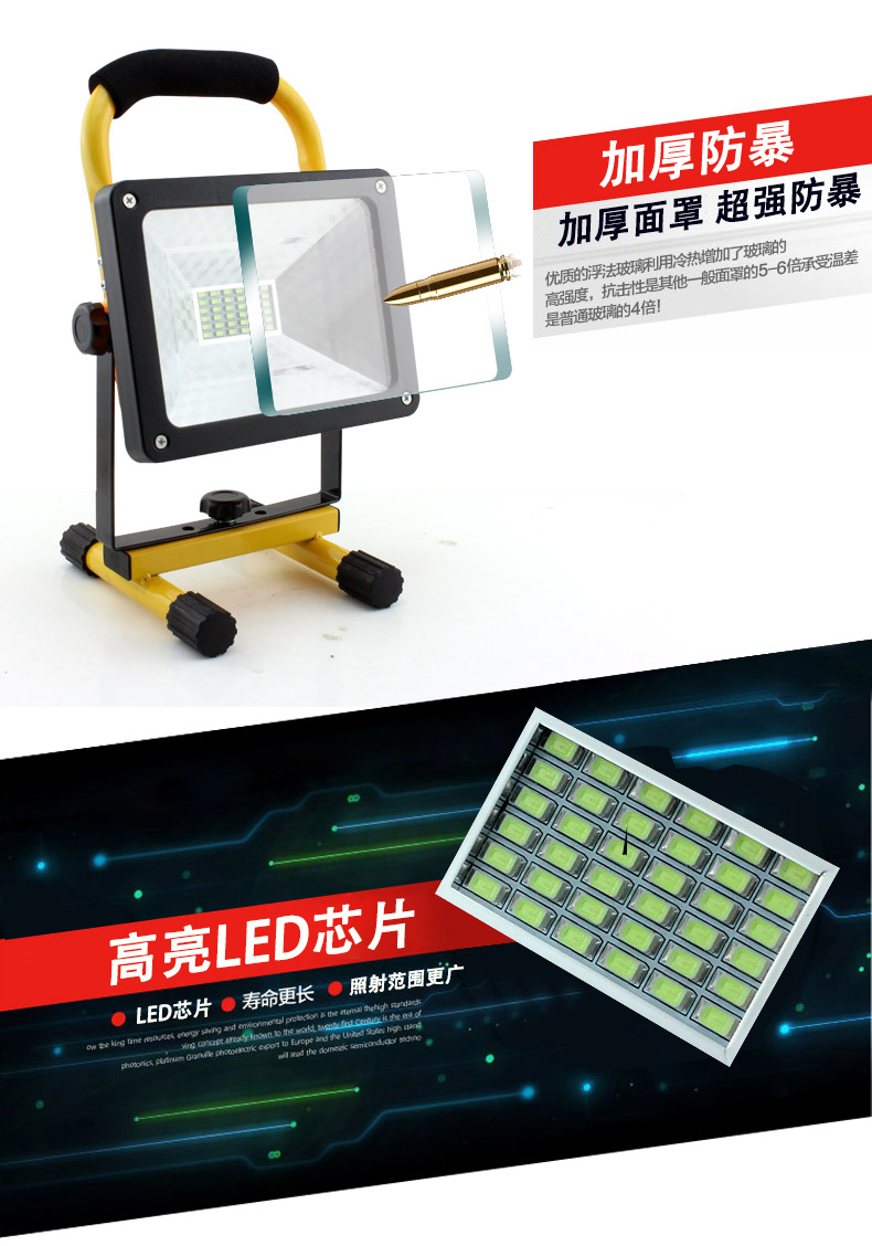 Chiếu sáng ngoài trời LED sạc lũ ánh sáng di động khẩn cấp di động searchlight nhà hoang dã cắm trại lều ánh sáng đèn pin nitecore