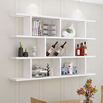 Dining Room Locker rack mounted on the wall Creative Bookshelf Wall-mounted Living-room Decoration Eurostyle Fixed In Wall Cabinet