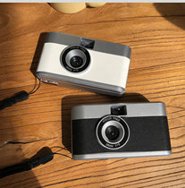 Pat-up camera portable small square camera printer glue roll out photo-device students introductory camera