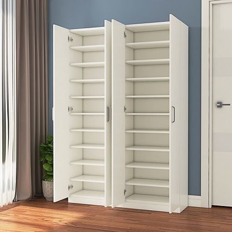 Shoe rack balcony with sunscreen simple assembly large capacity minimalist modern economy-type doorway solid wood lockers