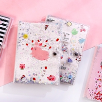 Stream Sand Notebook Hand Ledger This Student Stationery High Face Value Diary This Thickened Colorful Page Student Notepad Cute