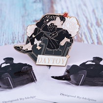 Shaw Birthday Gifts Girls Metal Badges Bag Hanging Accessories Brooch Accessories Decoration Decoration Decorations Mens Hands A Holiday Gift