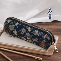 Guochao Wind Pen Bag China Wind Reel Collection Bag Minimalist Stationery Bag Student Palace Wind Pencil Bag High Face Value