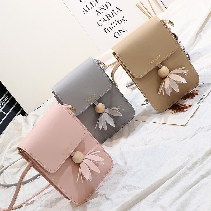 2020 new sweet and small Qing new phone bag Girl Bag Multiple barrier Satchel Bag minimalist Mini little bag Zero wallet