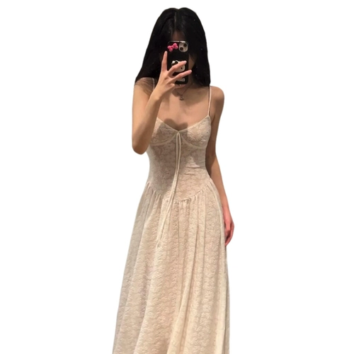 Белый кружевной приталенный корсет, длинная юбка, французский стиль, эффект подтяжки