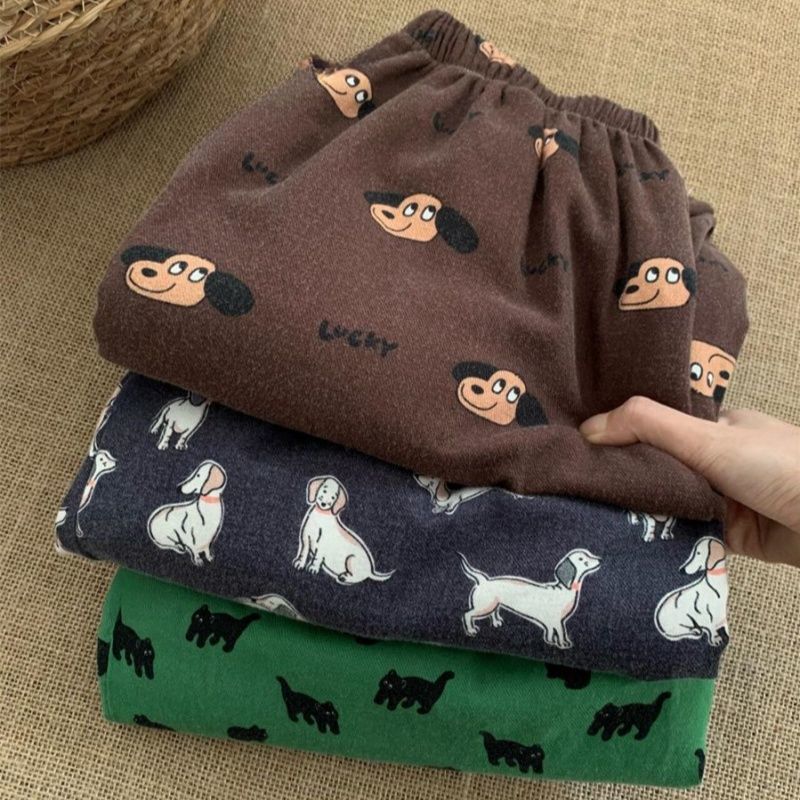 Plus Size Cartoon Pajama Pants for Women, New Spring and Autumn Style for Fat Girls, Loose Casual Walking Pants, Cute Home Pants Plus Size Cartoon Pajama Pants for Women, New Spring and Autumn Style for Fat Girls, Loose Casual Walking Pants, Cute Home Pants