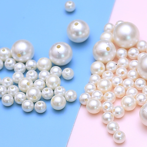 Набор материалов из жемчуга ручной работы, барсетка, аксессуар, белые бусины с бусинами, «сделай сам»