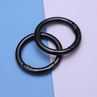 Пружинная пряжка черная 2 (внутренний диаметр 25 мм)