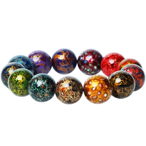 (Big Deal) Dongguan Dongguan lacquer bead bracelet intangible cultural heritage lacquer bead couple’s traditional retro multi-treasure Qingjiang trip