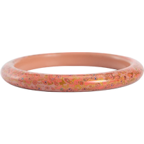 (Seconds Kill) donguan winter official great lacquer ancient pharaoh leather lacquerware bracelet female light extravagant and delicate floral dander