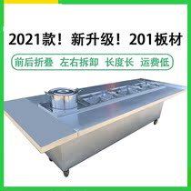 Set to be a spicy hot snack Snack Car Mobile Cart Night Market Stall Multifunction Commercial Cold Strings Incense Kanto Cook Dining Car