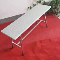 Workshop thickened heat dissipation car work long stool wood stools garment factory flat car special stool sewing machine stool chair