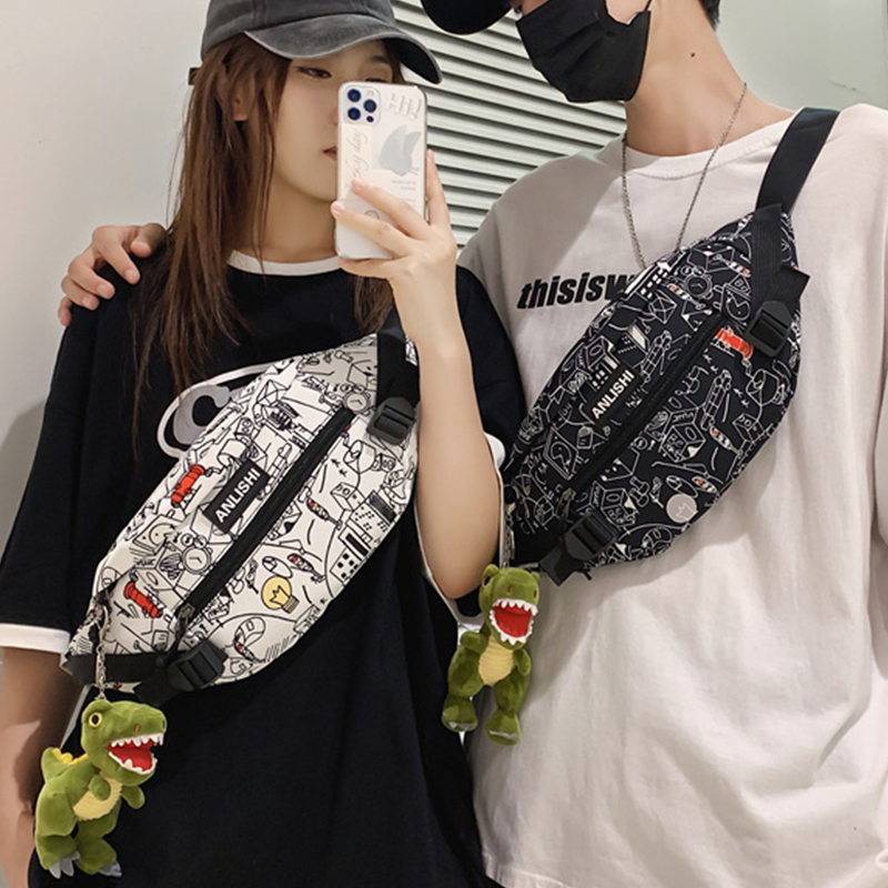 Champion Tide Card Sports Students Single Shoulder Bag Chest Bag Men's Bag Day Family Purse Satchel Satchel Satchel Bag