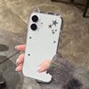 Casual Cat Ears and Stars Design for Holding Photos, Suitable for Apple 17/16Pro Phone Case iPhone 15 /14 Transparent 13/12 Simple 11 Soft Case