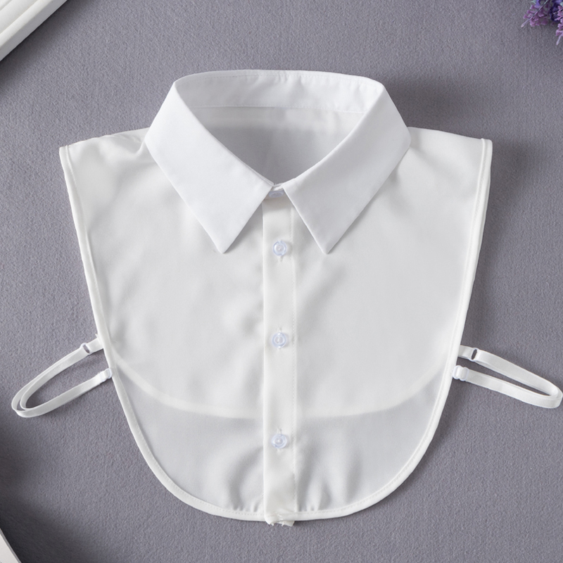 Versatile Inner Collar, Fake Chiffon Collar, Women's Korean Style Collar, Sweatshirt Sweater Decorative Collar, Spring and Autumn Work Shirt Collar