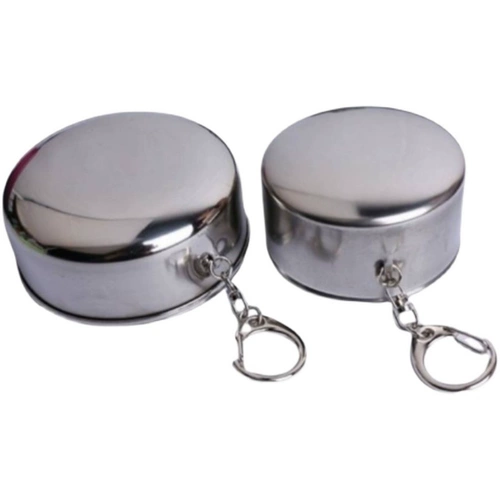 Креативная портативная чайная чашка для путешествий из нержавеющей стали, нержавеющая сталь AISI 304