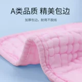 Летнее марлевое хлопковое банное полотенце для умывания для новорожденных для младенца, детский слюнявчик, носовой платок, увеличенная толщина
