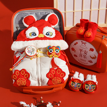 Les prochains vêtements pour bébés au Royaume-Uni pour le Nouvel An chinois à la rencontre de Courtesy Winter Thickening Gift Box Suit centaines dannées pleines de cadeaux