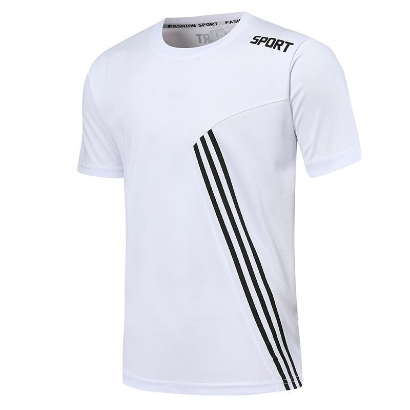 Quick-drying clothes men's short-sleeved T-shirt summer fitness running breathable sweat-absorbing outdoor sports large size female couple outfit