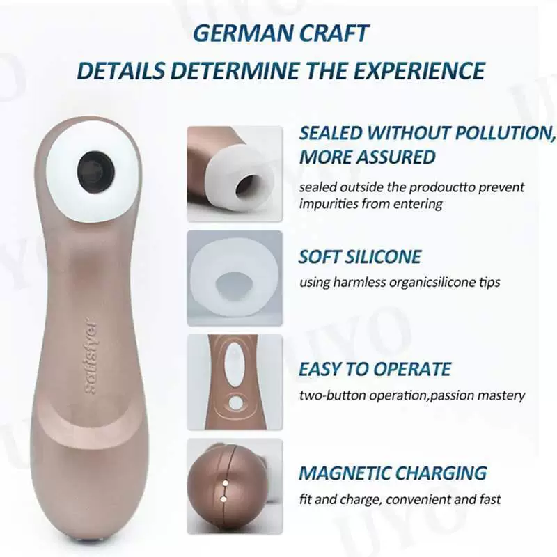 Немецкий SatisFyer Pro 2 сосательный вибратор женская клитор стимуляция