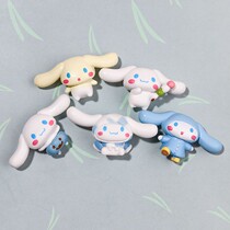 Large Ear Dog Jade Gui Dog Small Ornament Diy Cream Glue Cell Phone Shell Resin Accessories Material Bag Handmade Homemade Stationery