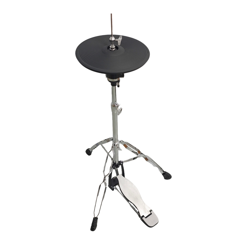Electronic Drum 12inch Independent Hi-Hats/Full Package Design/25-Tube Independent Hi-Hat Stand/Compatible with Roland Sound Source Electronic Drum 12inch Independent Hi-Hats/Full Package Design/25-Tube Independent Hi-Hat Stand/Compatible with Roland Sound Source