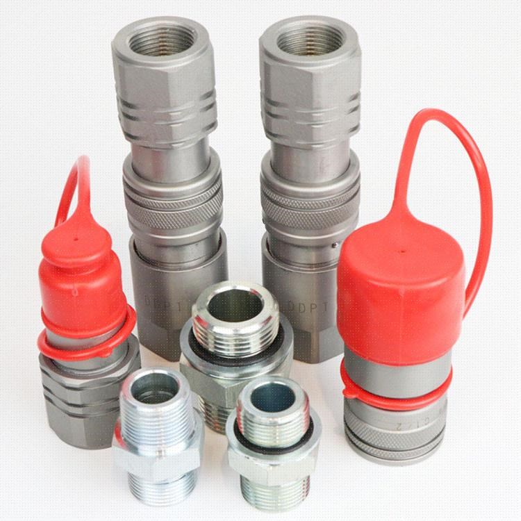 Ultra-high pressure oil pipe connection excavator breaker hammer pile driver quick change plane hydraulic quick joint carbon steel