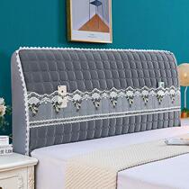 Headboard hood All cotton 2020 New minimalist modern headboard cover cloth Princess Wind Full Bag Detachable Wash Dust