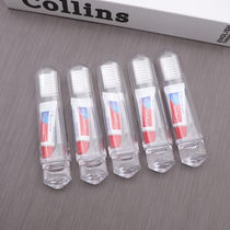 Folding Toothbrush Portable Home Travel Soft Hair Tourist Toothbrush Toothpaste Toiletries for Orthodontic Toothbrushes