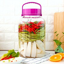 Bubble Wine Glass Bottle Pickle Sauerkraut Jar Subseal Plum Wine Bottle Home Tan FERMENT BARREL WINE MAKING BOTTLE