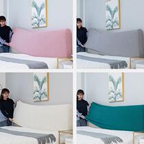 Headboard Hood 2021 New Simple And Elegant Fashion Headboard Hood Universal Wood Bed Mesh Red Cowl Full Bag Dust Resistant