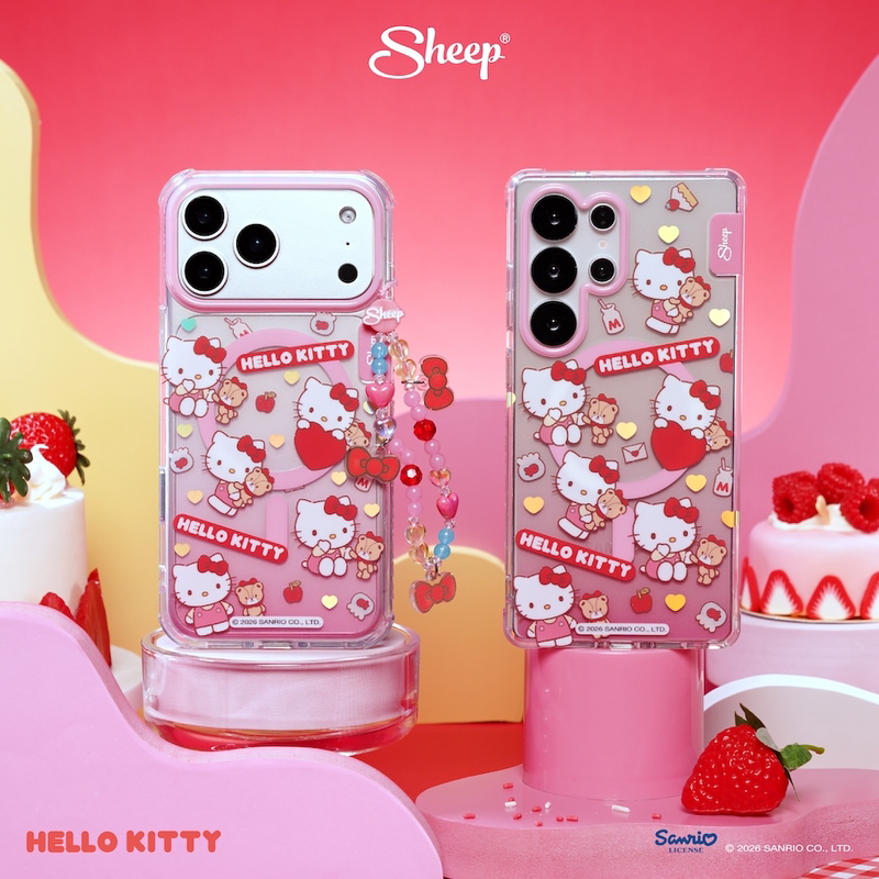 Thai Sheep Phone Case Collaboration with Monchhichi, Hello Kitty, Cinnamoroll, Kuromi, My Melody, Etc