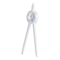 Digital display push compass exam special student use professional drawing ruler set junior high school students high school creative high-value multi-functional pen-shaped pen with scale primary school students safe drawing