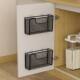 Cabinet door storage wall hanger without hole drilling