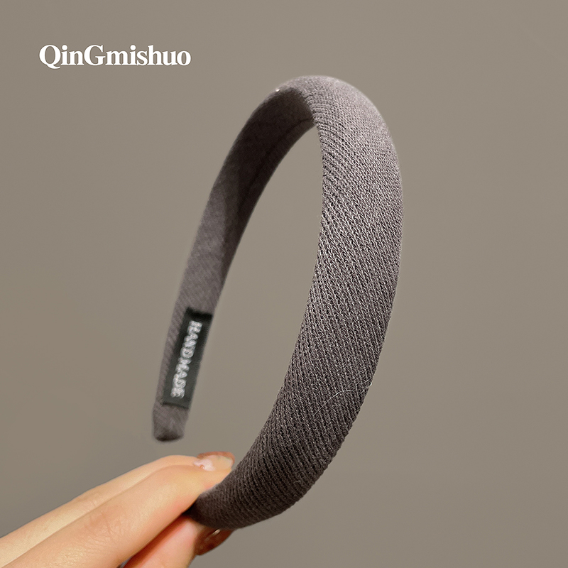 images 3:Blue high-cranial top hair hoop female hairpin 2022 new face-washing hoop hair tied headdress Mori