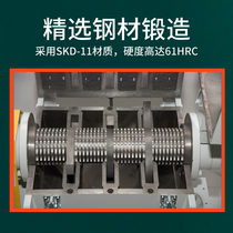 Plastic crusher silent slow machine edge feeding machine jaw cutter cutter cutter