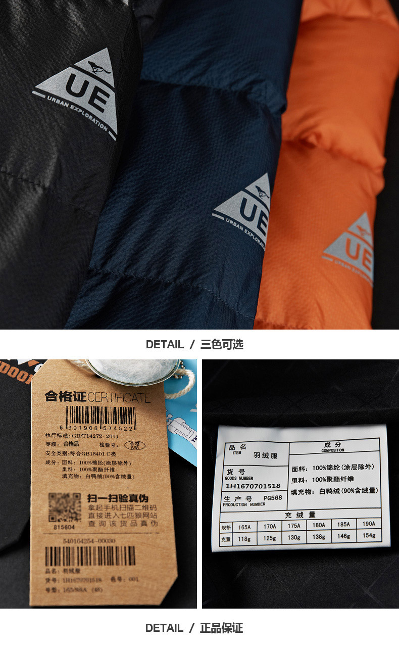 Blouson homme SEPTWOLVES    en Nylon - Ref 3120038 Image 24