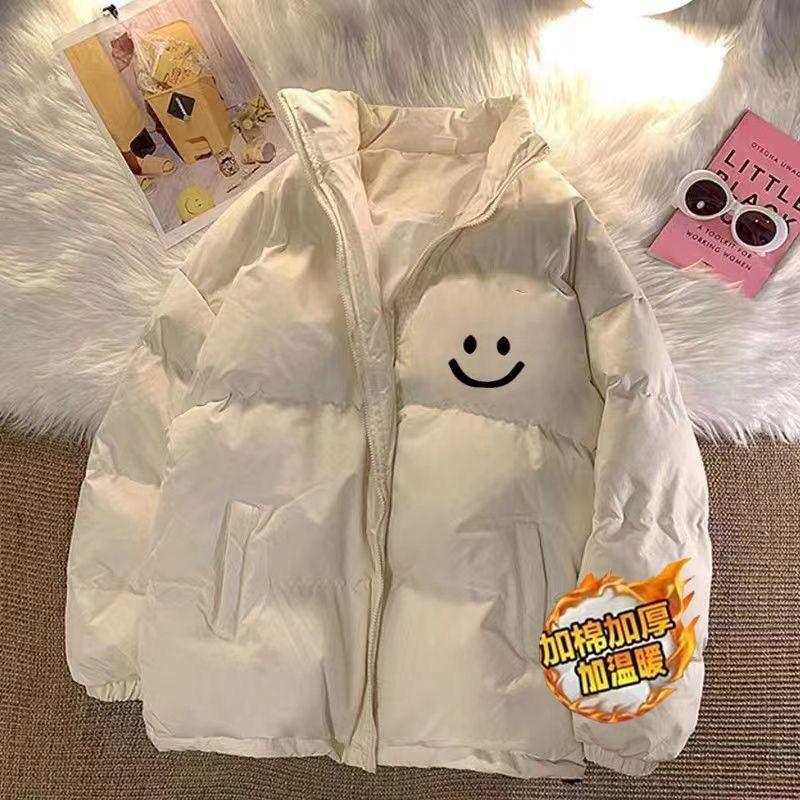 Girls' Winter down Cotton Jacket 2025 New Thickened Coat Warm for Girls Middle School Students Versatile Puffer Jacket Trendy